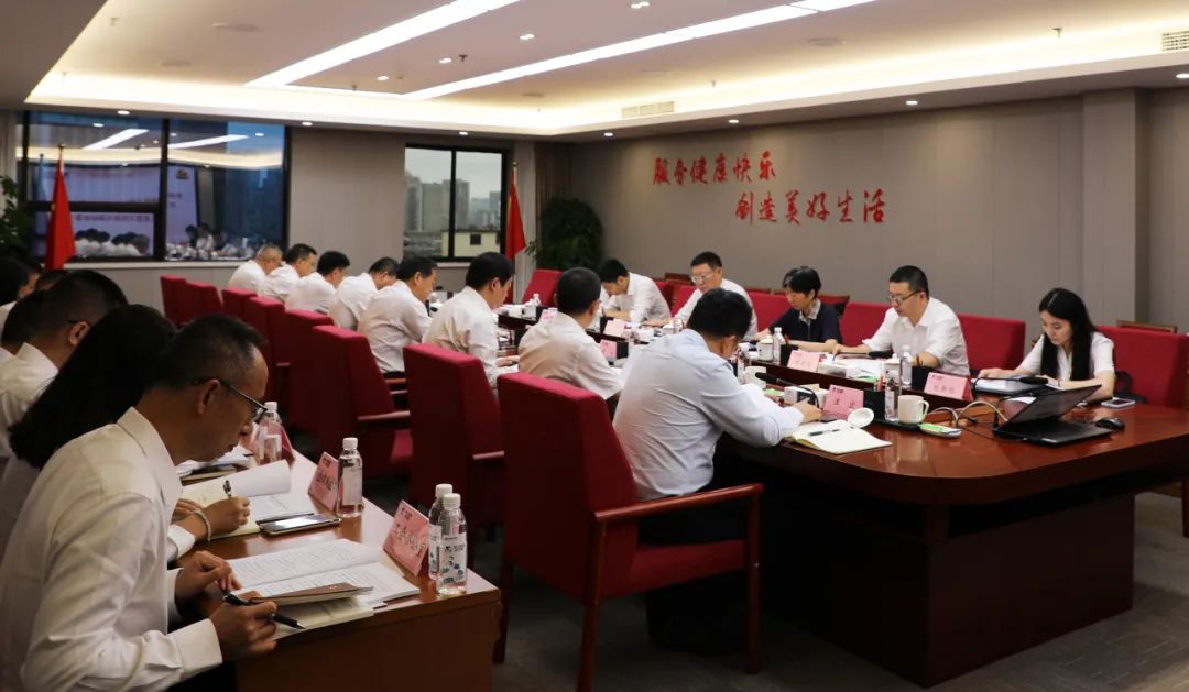 省bti体育集团党委召开主题教育向导小组聚会暨集团向导班子调研效果交流会